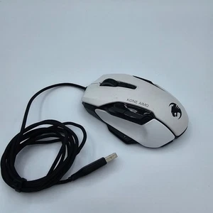 Kono Aimo Roccat Wired Gaming Mouse White - Picture 1 of 3