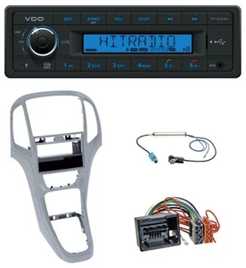 VDO Bluetooth AUX USB MP3 Autoradio für Opel Astra J ab 2009 Platin silber - Bild 1 von 6