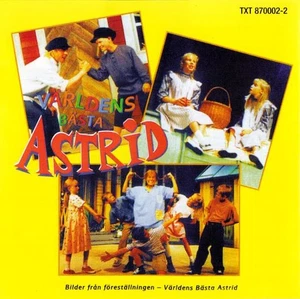 Varldens Basta Astrid CD Sweden Import - Children's Musical Pippi Longstocking - Imagen 1 de 2