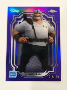 Scheda di debutto 2024 Topps Disney Chrome #45 Jaeger Clade /199 rifrattore viola - Foto 1 di 2