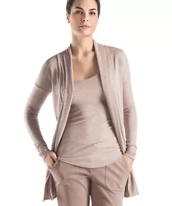 Hanro Cardigan Thompson- Modal Kaschmir Elasthan- Farbe pink taupe- Gr XS bis L - Bild 1 von 4