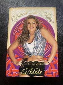 2003 Fleer WWE Aggression Queens of the Ring #9 Nidia Trading Card - Picture 1 of 2