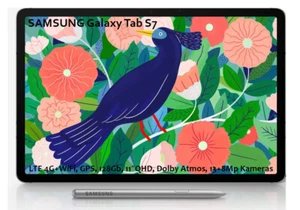 SAMSUNG Galaxy Tab S7 T875 11" LTE GPS 128GB Full Set Tablet TOP ZUSTAND & MwSt - Bild 1 von 2