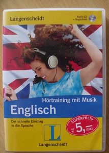 Englisch - Hörtraining mit Musik - von Langenscheidt - neu - Bild 1 von 1