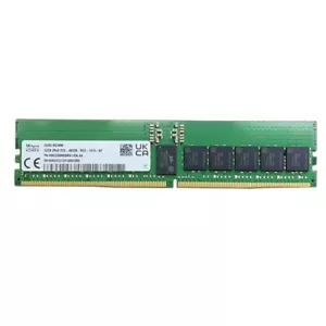 SKHynix 32GB DDR5 4800MHz PC5-38400 ECC Registered RDIMM Memory Ram HMCG88MEBRA - Picture 1 of 4