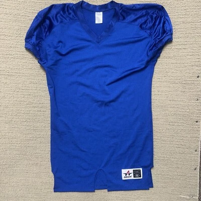 Camiseta de fútbol Alleson para hombre talla XL azul en blanco práctica atlética Foto 1 de 4