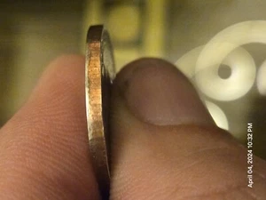 Error 1994 P- Washington Quarter, Very Deep Ridge, Smooth Edge - NO Edge Reeding - Picture 1 of 12