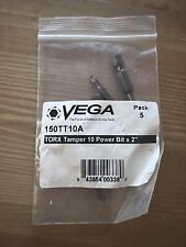 (5-Pk) Vega Industries Inc. Torx Plus Tamper 10 Insert Driver Bit 150TT10A