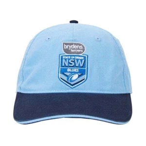 New South Wales Blues State Of Origin CCC Classic Drill Baseball Cap! NRL! - Picture 1 of 3