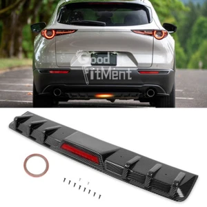 86cm Kohlefaser Heckspoiler Stoßstange Heckdiffusor Lippe Für Mazda CX-30 CX-60 - Bild 1 von 15