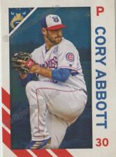 2019 Tennessee Smokies Cory Abbott RC Rookie Chicago Cubs