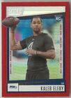 KALEB ELEBY - QB - 2022 Panini Score Red Zone Rookie Card 18/20 #313 (665a). rookie card picture