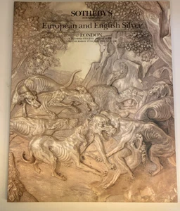 Sotheby’s European And English Silver London Auction Catalog July 1986 - Picture 1 of 6