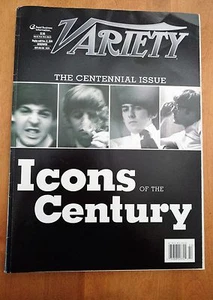 Variety, the Centennial Issue, "Icons of the Century," Nov. 2005 - Picture 1 of 3