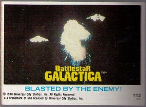 1978 Topps Battle Star Galactica #112