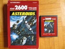 Atari 2600 ASTEROIDS in OVP retro video computerpiel jump rpg