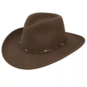 Stetson Mountain Sky Crushable Wool Felt Hat - Picture 1 of 2