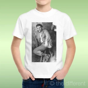 T-Shirt Bambino Ragazzo Ernesto Che Guevara Smoke Rivoluzione Cubana Idea Regalo - Bild 1 von 1