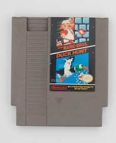 Super Mario Bros. / Duck Hunt NES Game-Nintendo Entertainment System-Tested