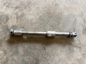 suzuki FRONT WHEEL RIM AXLE PIVOT BOLT gs 550 gs550 1977 1978 1979 77 78 79 - Picture 1 of 5