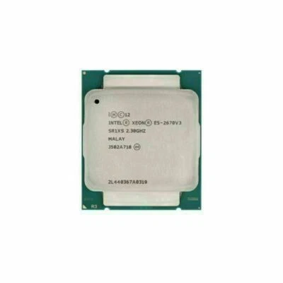 SR1XS Intel Xeon Processor E5-2670V3 Twelve Core 2.30GHz 9.6 GT/s CPU E5-2670V3 - Image 1 of 2