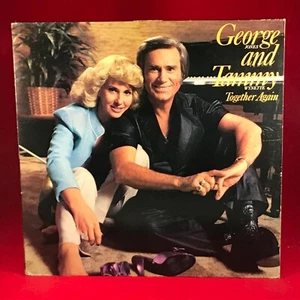 GEORGE JONES & TAMMY WYNETTE Together Again 1980 UK vinyl LP It's Not My Fault - Picture 1 of 3