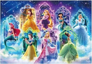 Disney Princess 1000 Piece Puzzle Shining Piece Believing in Dreams D-1000-891 - Picture 1 of 24