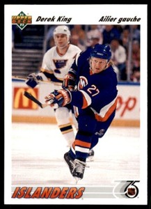 1991-92 Upper Deck Derek King New York Islanders #382