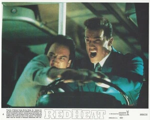 Red Heat Original 8x10 Lobby Card Poster Photo 1988 #4 Schwarzenegger Belushi - Picture 1 of 1