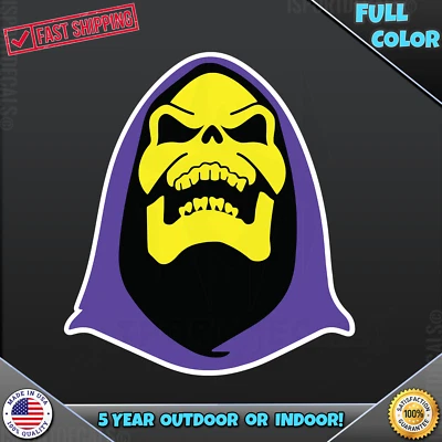 ISPORTDECALS.COM He-Man Skeletor Inside Outside Car Laptop PC VINYL DECAL STICKER 167