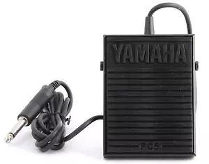 Yamaha Japan Fußschalter FC5 Sustain Pedal für tragbare elektronische Tastaturen - Bild 1 von 1