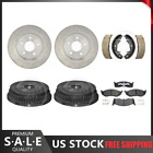 For 2000 Chrysler Town & Country Brake Rotors Ceramic Pads + Brake Drums & Shoes Chrysler Town & Country