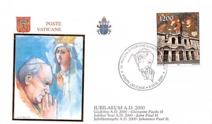 SA26c Vatican 2000 Jubilee Year, Pope Paul II, souvenir cover - Picture 1 of 2
