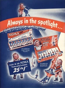 1949 PAPER AD 2 PG Noma Christmas Tree Lights Bubble Lites Lite - Picture 1 of 2