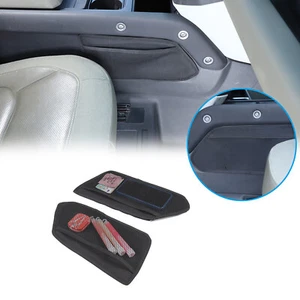 2PCS Center Control Side Storage Bag Phone Bag For Land Rover Defender 2020-2024 - Picture 1 of 12