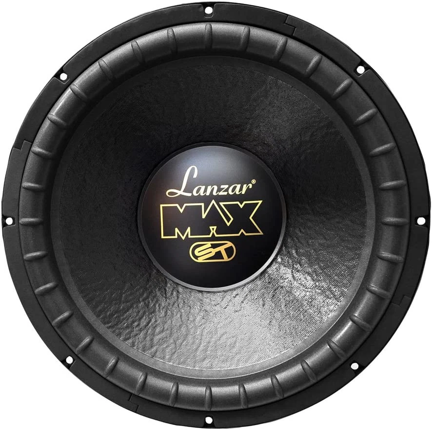 Lanzar 15in Car Subwoofer Speaker - Black Non-Pressed Paper Cone, Stamped Steel - Image 1 of 4
