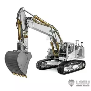 In Stock 1:14 LESU 945 RC Metal Tracked Hydraulic Excavator Digger Kit W/ ESC - Picture 1 of 8
