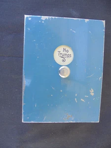 Vintage Metal Playing Card Deck Holder with Suit & No Trumps Dial - Picture 1 of 14