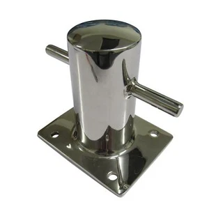 Bolardo de amarre de acero inoxidable 60 mm (cuerda de muelle de acoplamiento barco seguro) - Imagen 1 de 12