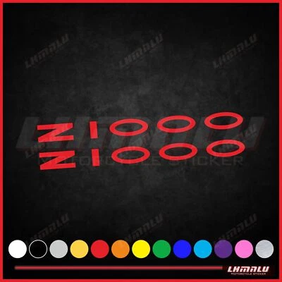 6pcs For KAWASAKI Z1000 Sticker Motorcycle Fairing Decal Bodywork Vinyl Logo - Imagem 1 de 4