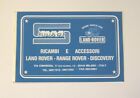 Vecchio Adesivo Auto  Old Sticker Land Range Rover Discovery 4X4 Cm 16X11