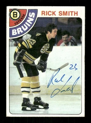 1978-79 Topps 164 Rick Smith signed auto autograph   BXCP39 - Image 1 of 2