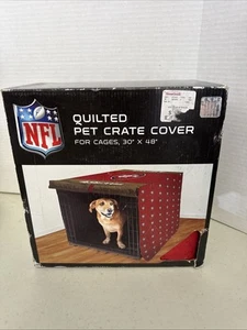 San Francisco 49ers NFL Quilted Pet Crate Cover 30x48, Pegasus Home New In PKG - Picture 1 of 2