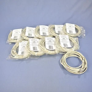 Leviton 52455-15S Gray Cat5 15ft Ethernet Cable Data Patch Cords Network 10-Pack - Picture 1 of 4
