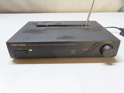 RADIO SHACK Multi-Channel Wireless Microphone Receiver.  No. 32-1233.  TESTED. - Image 1 of 4