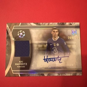 2022-23 TOPPS MUSEUM COLLECTION KAI HAVERTZ RELIC/PATCH AUTO /299 PATCH CHELSEA - Picture 1 of 4