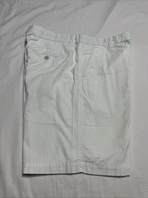 Pantalones Cortos Saks Fifth Avenue Para Hombre Talla 31 Blanco Chino Foto 1 de 4