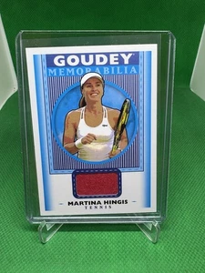 Memorabilia 2019 Upper Deck Goodwin Champions Goudey Martina Hingis #GM-MH HOF - Imagen 1 de 2