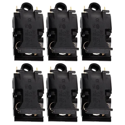 6Pcs Electric Kettle Thermostat Thermal Fuse Temperature Control Switch - Image 1 of 4