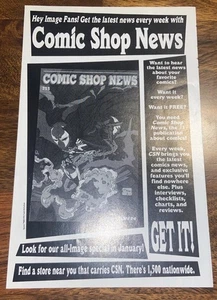 COMIC SHOP NEWS #255 1992 - EARLY SPAWN ART COMIC ZEITUNG SAVAGE DRAGON POSTER - Bild 1 von 13